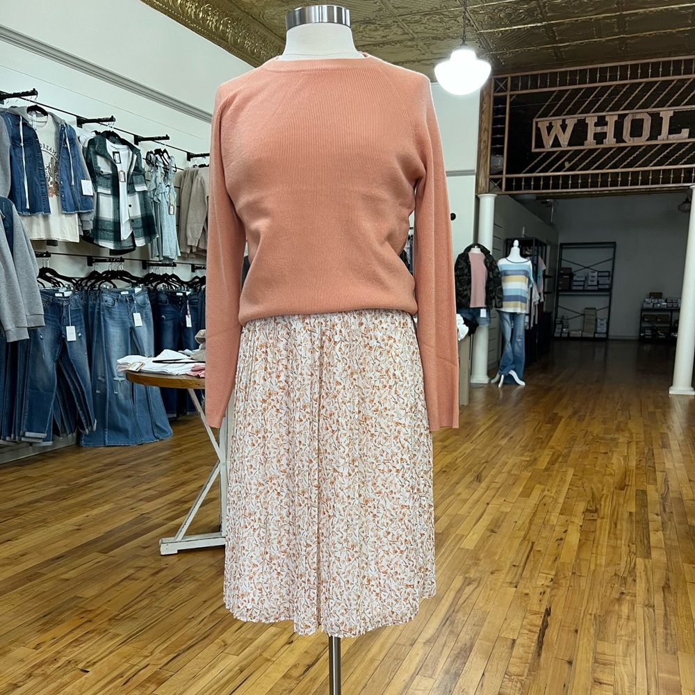 Elain Floral Midi Skirt